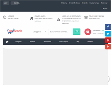 Tablet Screenshot of idtienda.com